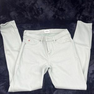 Women’s Hudson Skinny Jeans 29 Mint Green